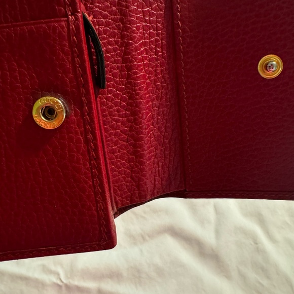 Gucci wallet. Red - Picture 8 of 11